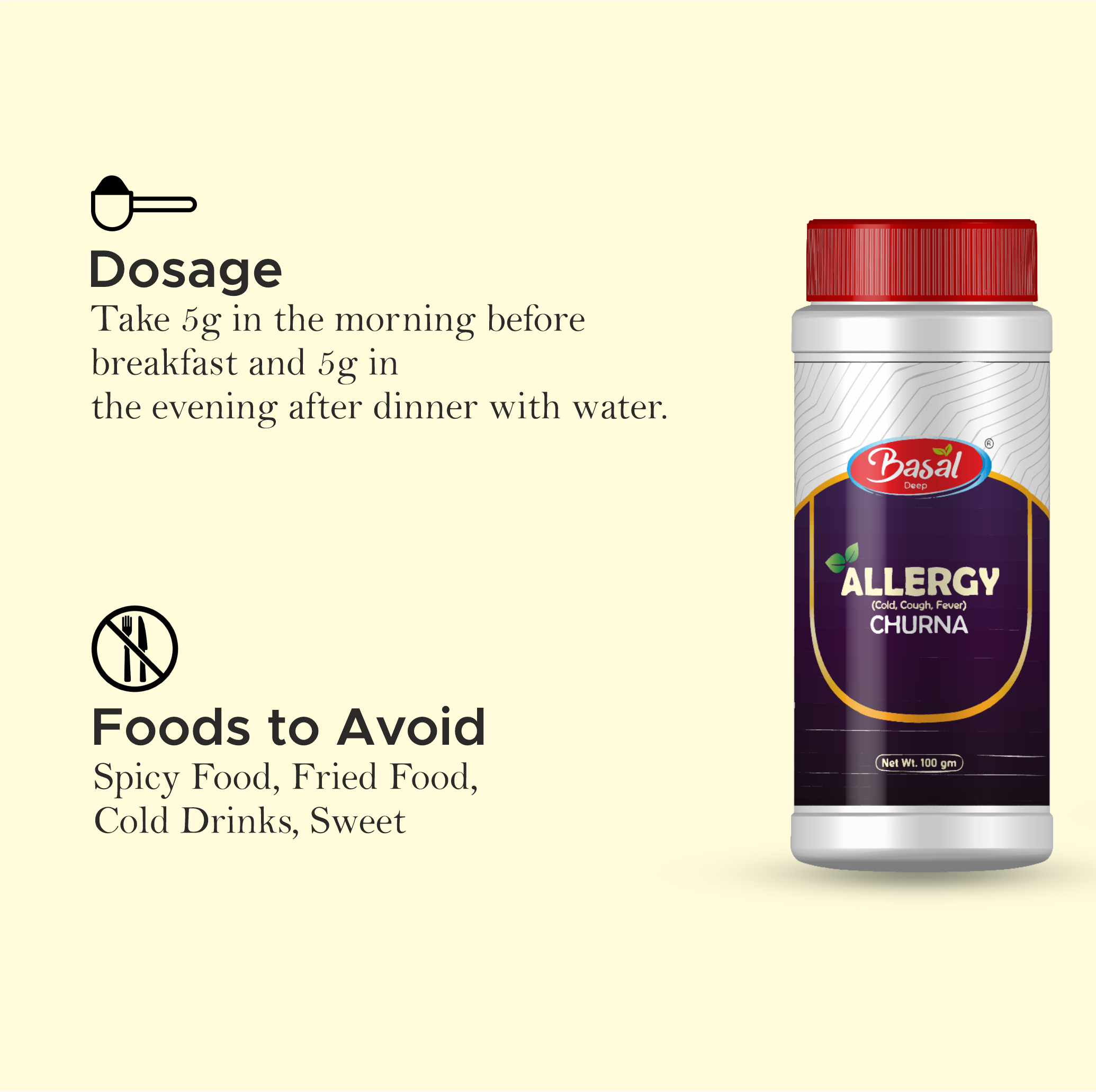 Allergy(Cold,Cough,Fever) Churna