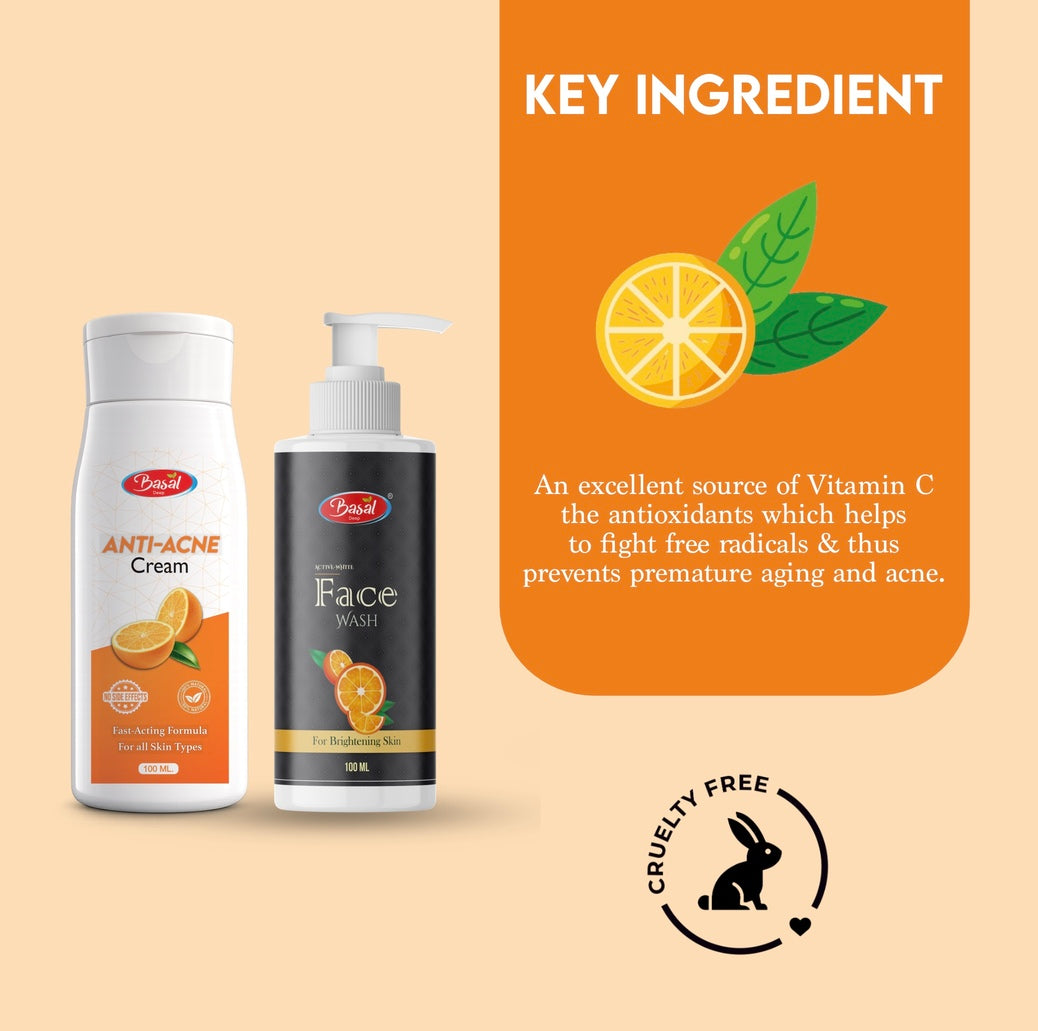 Active White Face Kit