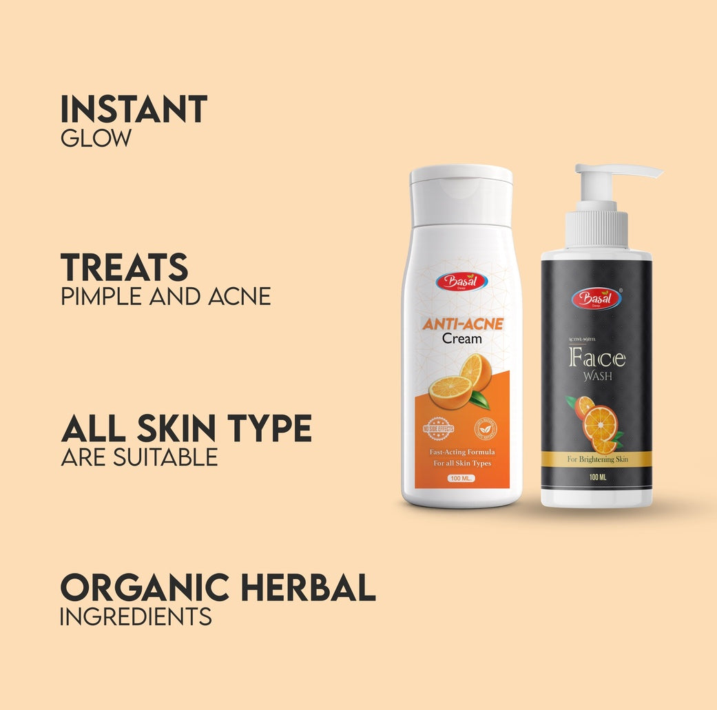 Active White Face Kit